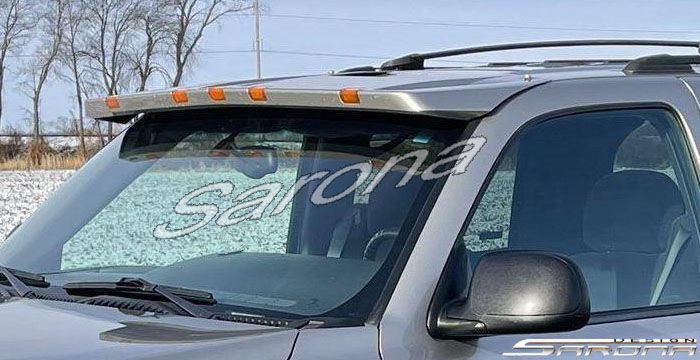 Custom Chevy Silverado  Truck Sun Visor (1999 - 2002) - $540.00 (Part #CH-035-SV)